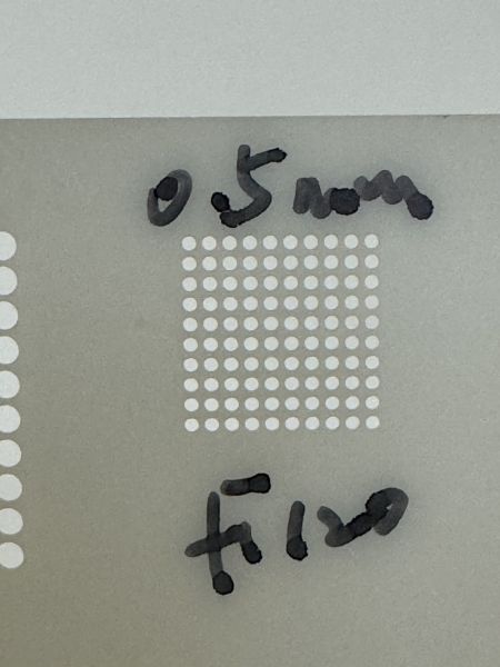 Waterjet Laser AIN Ceramic Vertical drilling
